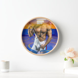 SlipperyJoe's Man, zes-pak worstelgymzaal b