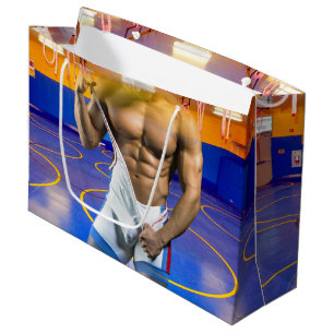SlipperyJoe's Man, zes-pak worstelgymzaal b Groot Cadeauzakje