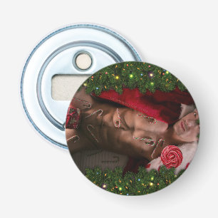 SlipperyJoe's mannelijke borst zes-pack buik bloot Button Flesopener