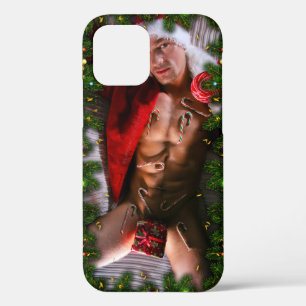 SlipperyJoe's mannelijke borst zes-pack buik bloot Case-Mate iPhone Case