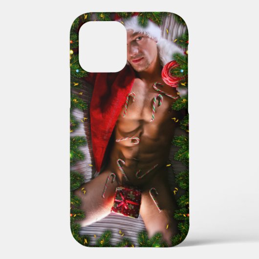 SlipperyJoe's mannelijke borst zes-pack buik bloot Case-Mate iPhone Case (Achterkant)