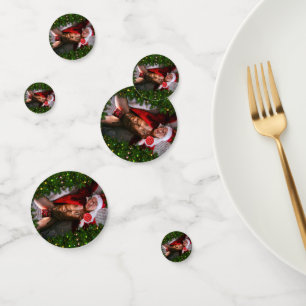 SlipperyJoe's mannelijke borst zes-pack buik bloot Confetti