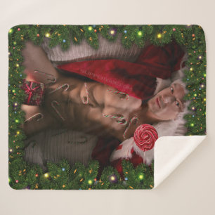 SlipperyJoe's mannelijke borst zes-pack buik bloot Sherpa Deken