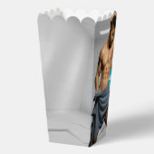 SlipperyJoe's Mannen handdoek gebroken witte bakst Bedankdoosjes (Achterkant)