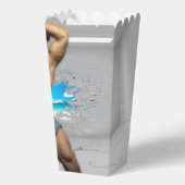 SlipperyJoe's Mannen handdoek gebroken witte bakst Bedankdoosjes (Voorkant)