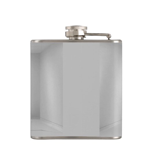 SlipperyJoe's Mannen handdoek gebroken witte bakst Heupfles (Achterkant)