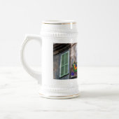 SlipperyJoe's Mardi Gras Mannen paarse gouden groe Bierpul (Links)