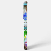 SlipperyJoe's Mardi Gras Mannen paarse gouden groe Samsung Galaxy Hoesje (Achterkant horizontaal)