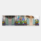 SlipperyJoe's Mardi Gras maskers kralen decoraties Bumpersticker (Voorkant)