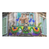 SlipperyJoe's Mardi Gras maskers kralen decoraties Kussensloop (Achterkant)