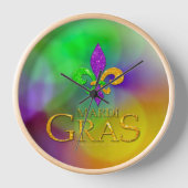 SlipperyJoe's Mardi Gras paarse gouden groene vloo (Voorkant)