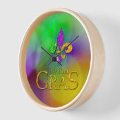 SlipperyJoe's Mardi Gras paarse gouden groene vloo (Hoek)