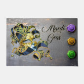 SlipperyJoe's Mardi Gras viering decoratief Ve Deurmat (Voorkant)