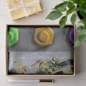 SlipperyJoe's Mardi Gras viering decoratief Ve Tissuepapier (Geschenk)