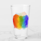 SlipperyJoe's moderne trots spat energie en kleur Glas (Achterkant)
