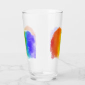 SlipperyJoe's moderne trots spat energie en kleur Glas (Rechts)