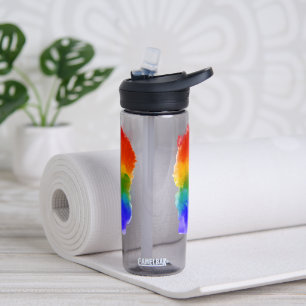 SlipperyJoe's moderne trots spat energie en kleur Waterfles