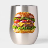 SlipperyJoe's mondwaterende cheeseburger knapperig (Achterkant)