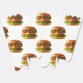 SlipperyJoe's mondwaterende cheeseburger knapperig Bedankdoosjes (Ongevouwen)