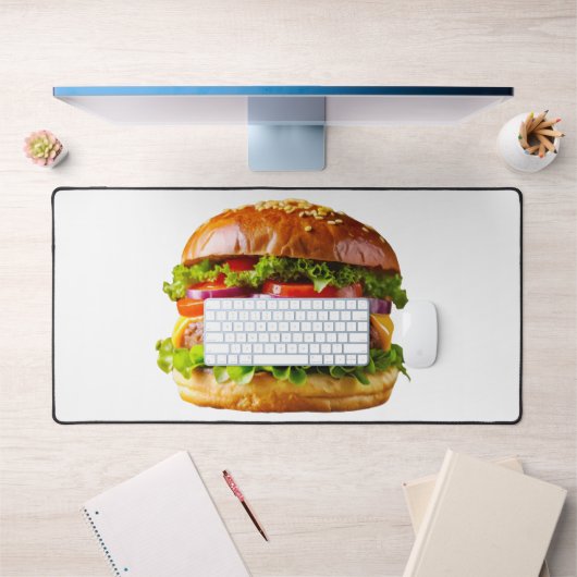 SlipperyJoe's mondwaterende cheeseburger knapperig Bureaumat (Kantoor 1)