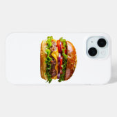 SlipperyJoe's mondwaterende cheeseburger knapperig Case-Mate iPhone Case (Achterkant (horizontaal))