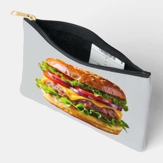 SlipperyJoe's mondwaterende cheeseburger knapperig Etui (Open)