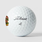 SlipperyJoe's mondwaterende cheeseburger knapperig Golfballen (Logo)