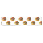 SlipperyJoe's mondwaterende cheeseburger knapperig Korte Tafelloper (Horizontaal)