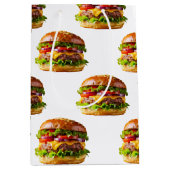 SlipperyJoe's mondwaterende cheeseburger knapperig Medium Cadeauzakje (Voorkant)