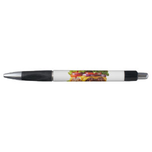SlipperyJoe's mondwaterende cheeseburger knapperig Pen