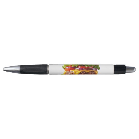 SlipperyJoe's mondwaterende cheeseburger knapperig Pen (Voorkant)