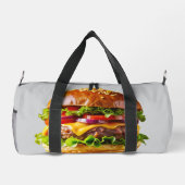 SlipperyJoe's mondwaterende cheeseburger knapperig Plunjezak (Achterkant)