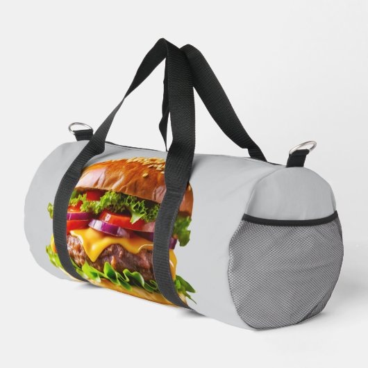 SlipperyJoe's mondwaterende cheeseburger knapperig Plunjezak (Rechterhoek)