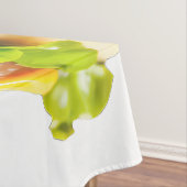SlipperyJoe's mondwaterende cheeseburger knapperig Tafelkleed (Voorbeeld)