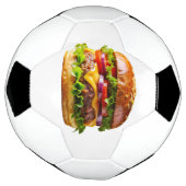 SlipperyJoe's mondwaterende cheeseburger knapperig Voetbal (Gedraaid)
