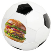 SlipperyJoe's mondwaterende cheeseburger knapperig Voetbal (Drie kwart)