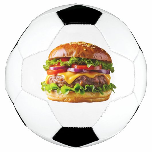 SlipperyJoe's mondwaterende cheeseburger knapperig Voetbal (Voorkant)