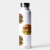SlipperyJoe's mondwaterende cheeseburger knapperig Waterfles (Links)