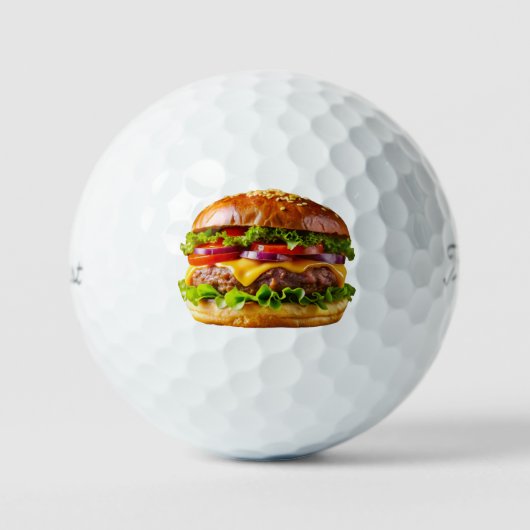SlipperyJoe's mouthwatering cheeseburger crispy ba Golfballen (Voorkant)
