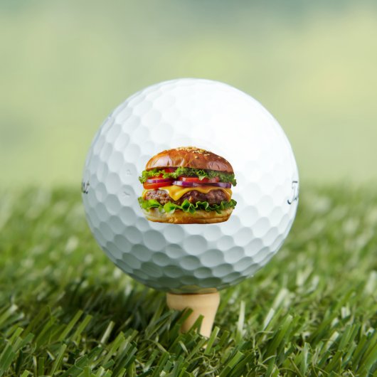 SlipperyJoe's mouthwatering cheeseburger crispy ba Golfballen (Insitu Shirt)