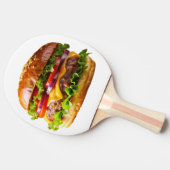 SlipperyJoe's mouthwatering cheeseburger crispy ba Tafeltennisbatje (Zijkant)