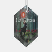 SlipperyJoe's mystieke Halloween-stijl sfeer Glas Ornament (Voorkant Rechts)