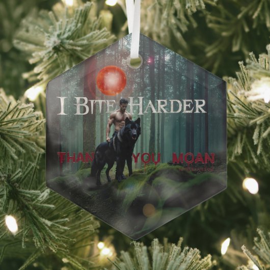 SlipperyJoe's mystieke Halloween-stijl sfeer Glas Ornament (Insitu)