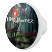 SlipperyJoe's mystieke Halloween-stijl sfeer Keramische Knop (Rechts)