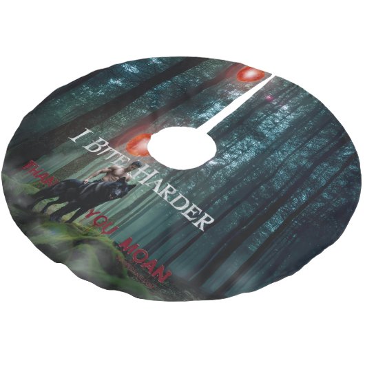 SlipperyJoe's mystieke Halloween-stijl sfeer Kerstboom Rok (Gekanteld)