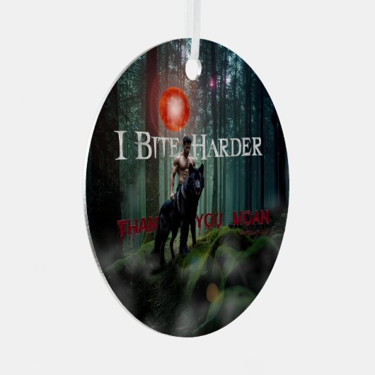 SlipperyJoe's mystieke Halloween-stijl sfeer Metalen Ornament (Voorkant Rechts)