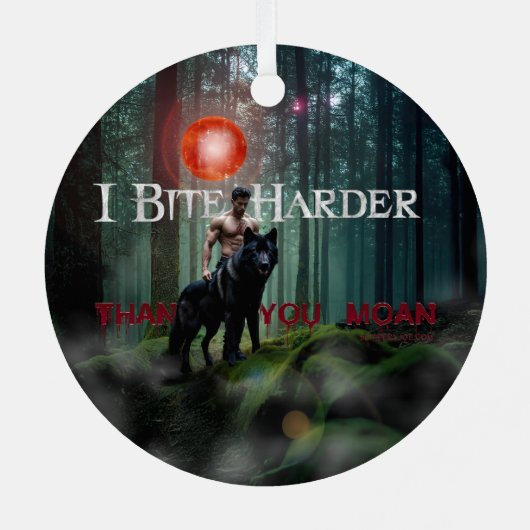 SlipperyJoe's mystieke Halloween-stijl sfeer Metalen Ornament (Achterkant)