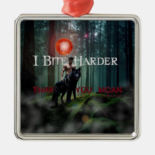 SlipperyJoe's mystieke Halloween-stijl sfeer Metalen Ornament (Voorkant)