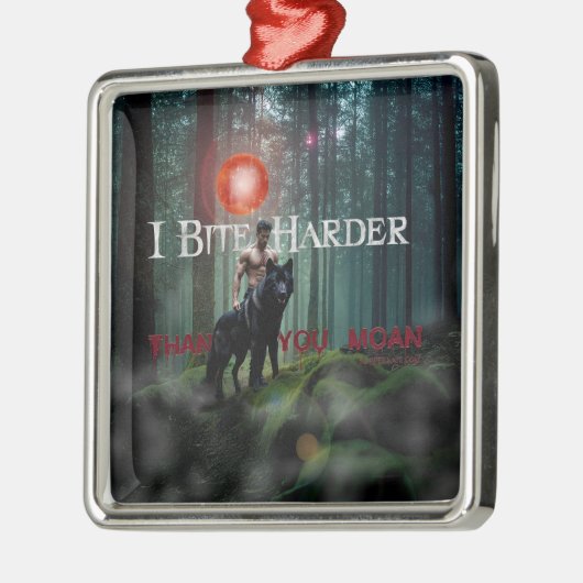 SlipperyJoe's mystieke Halloween-stijl sfeer Metalen Ornament (Links)