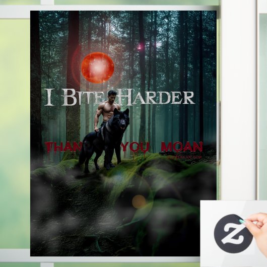 SlipperyJoe's mystieke Halloween-stijl sfeer Raamsticker (Huis)